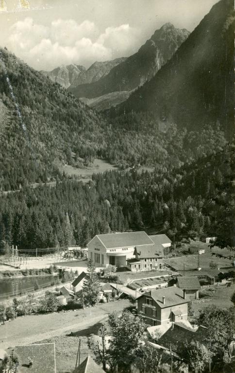 La Ferrière, Vue de la centrale de Fond de France et de Combe Madame