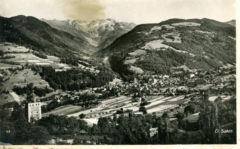 Vue générale d'Allevard