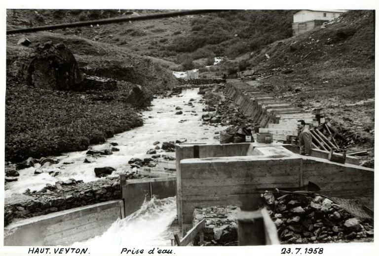 Prise d'eau, Haut-Veyton