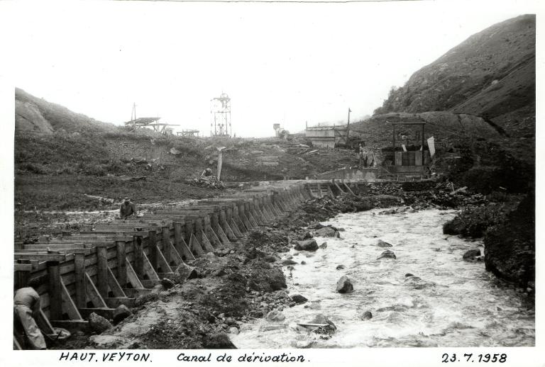 Canal de dérivation Haut Veyton