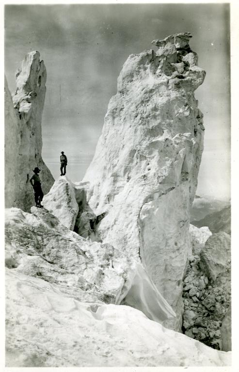 Chamonix, Séracs des glaciers du Mont-Blanc
