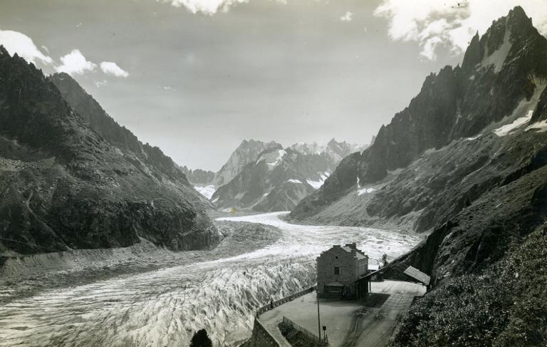 La Gare du Montenvers et la Mer de glace