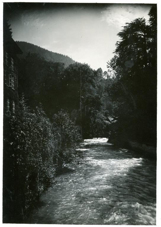 Le torrent du Bréda à Allevard