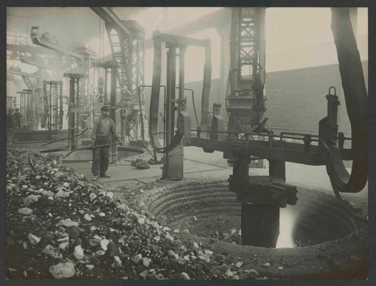 Fours électriques ferro-alliage au Cheylas