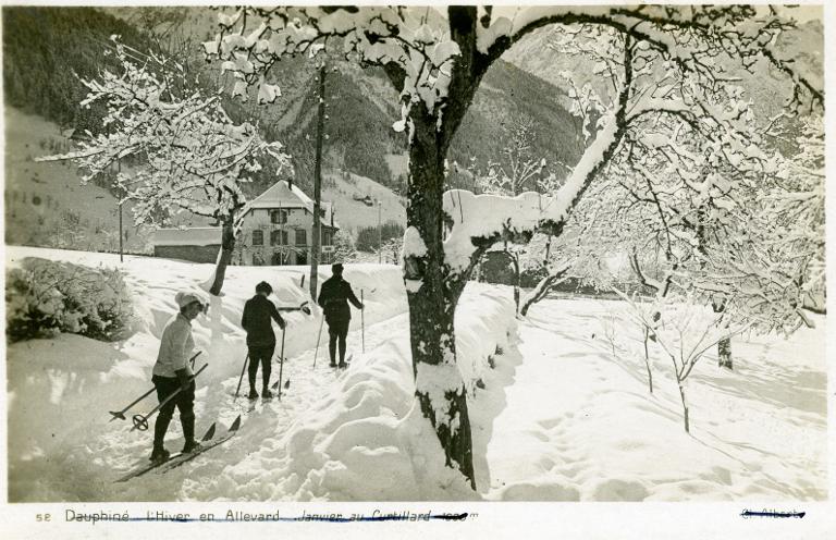 Sous la neige au Curtillard