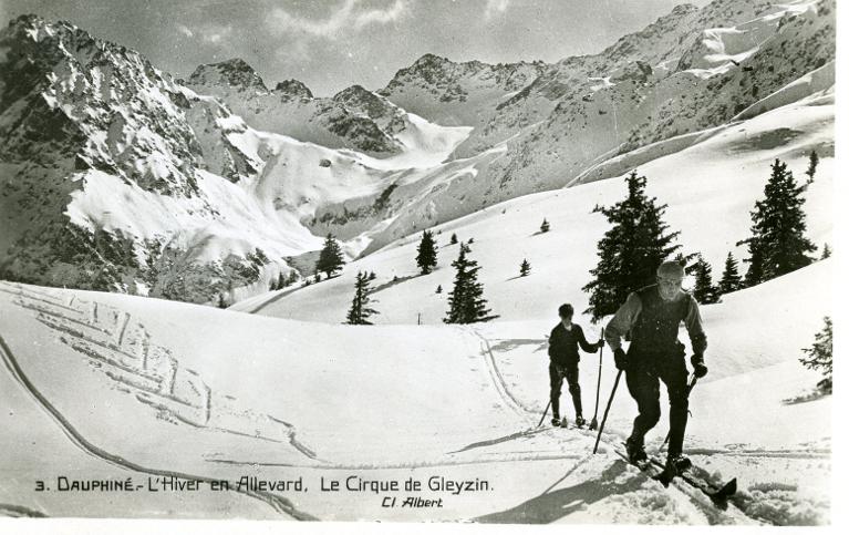L'Hiver en Allevard : le Cirque de Gleyzin