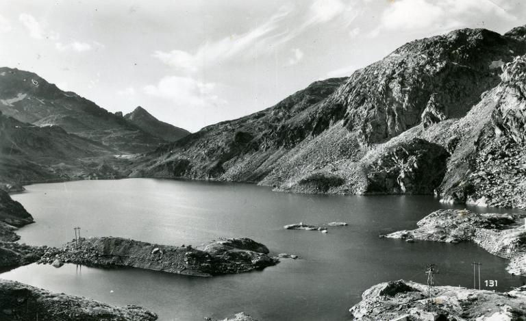 Vue du lac Cottepens
