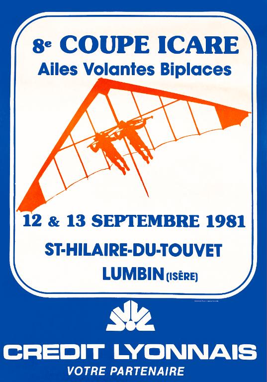 8e Coupe Icare - Ailes volantes biplaces