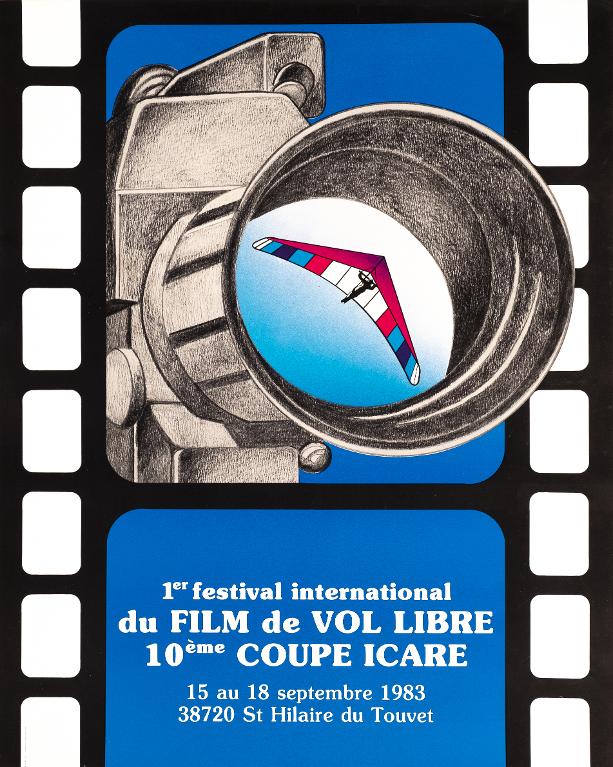 1er festival international du film de vol libre - 10e Coupe Icare