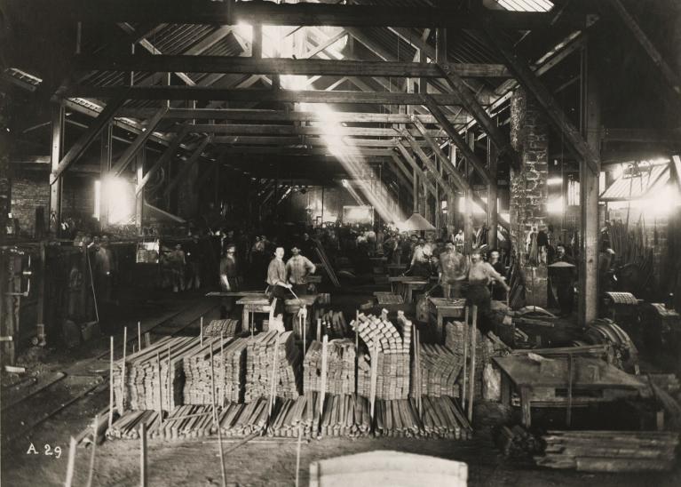 L'Atelier des ressorts de l'usine de Champ-Sappey