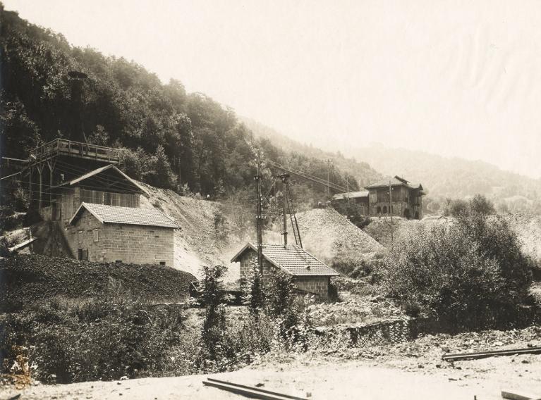 Champ-Sappey, l'arrivée du plan incliné