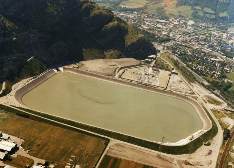 La STEP Arc-Isère : le bassin de Longefan