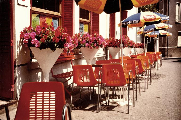 La terrasse du Café du commerce