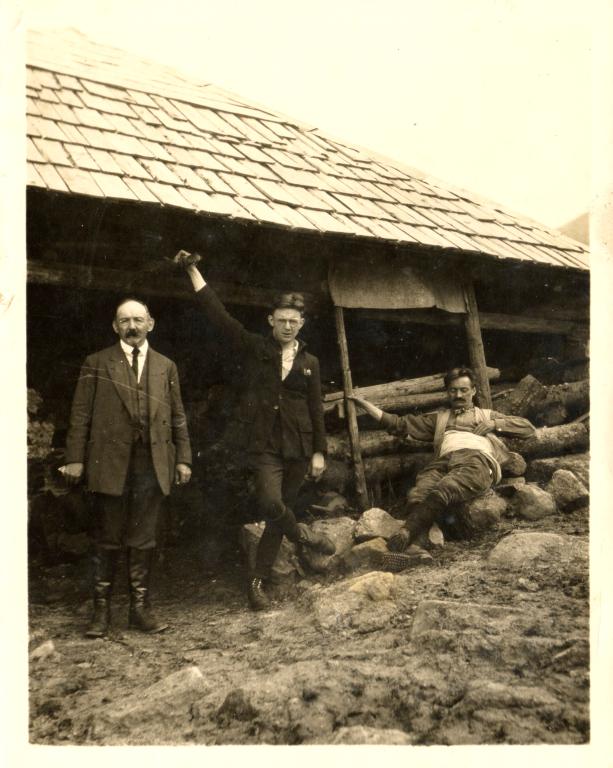 Antoine Cros en excursion au Collet d'Allevard