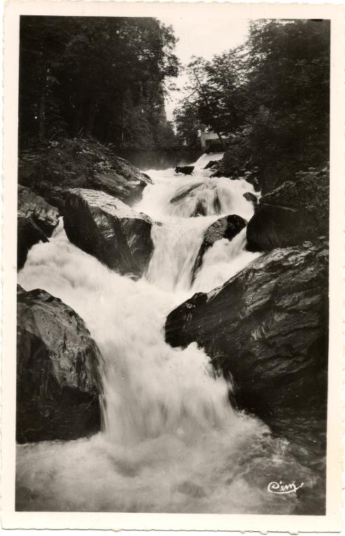 Vue de la cascade du Bout du Monde