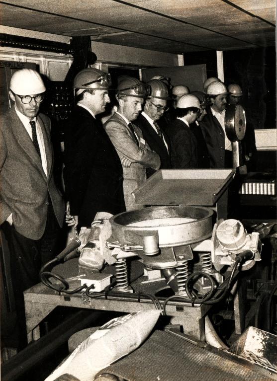 Réunion des cadres de l'usine Wheelabrator au Cheylas