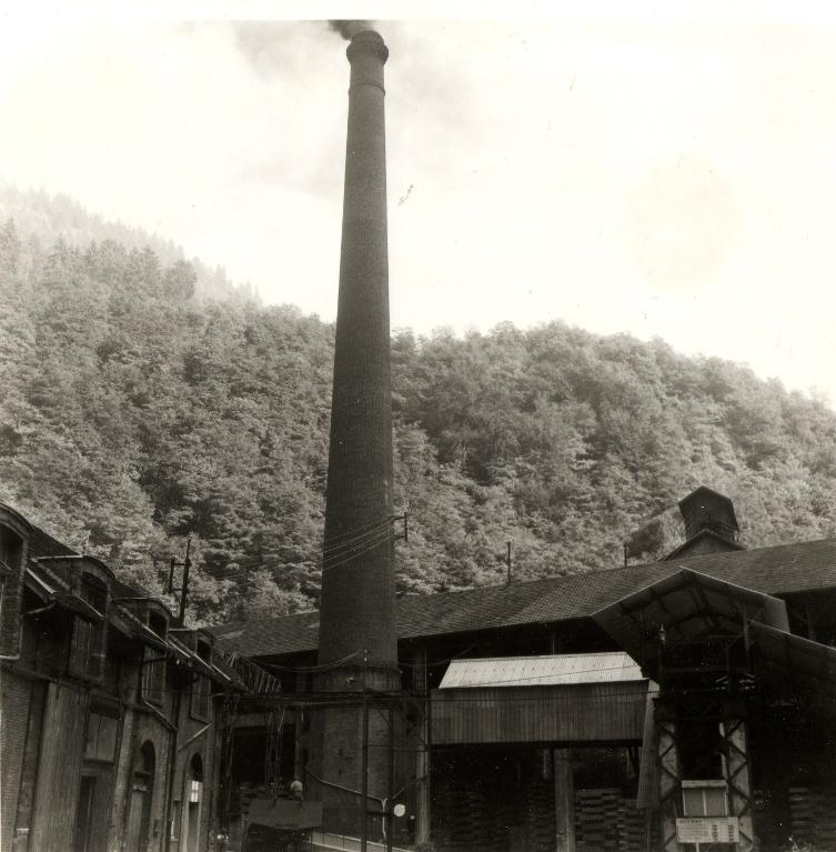 Usine de la Gorge : cheminée