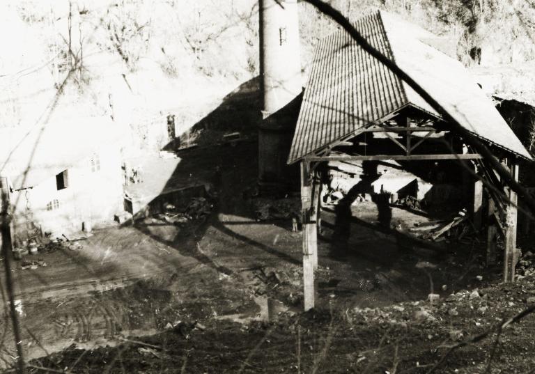 Destruction de l'usine de la Gorge