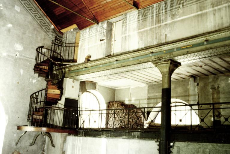 Vue de l'intérieur de la centrale de Bréda