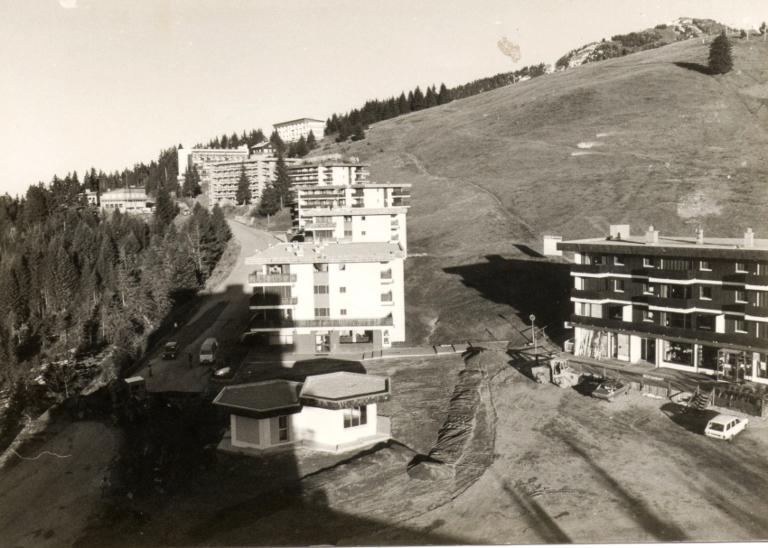 Le Collet d'Allevard : vue du site de Malatrait