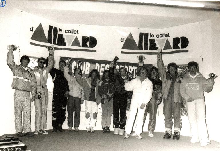 Remise de coupes au club des sports du Collet d'Allevard