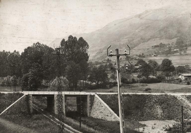 Vue du pont au lieu-dit du David