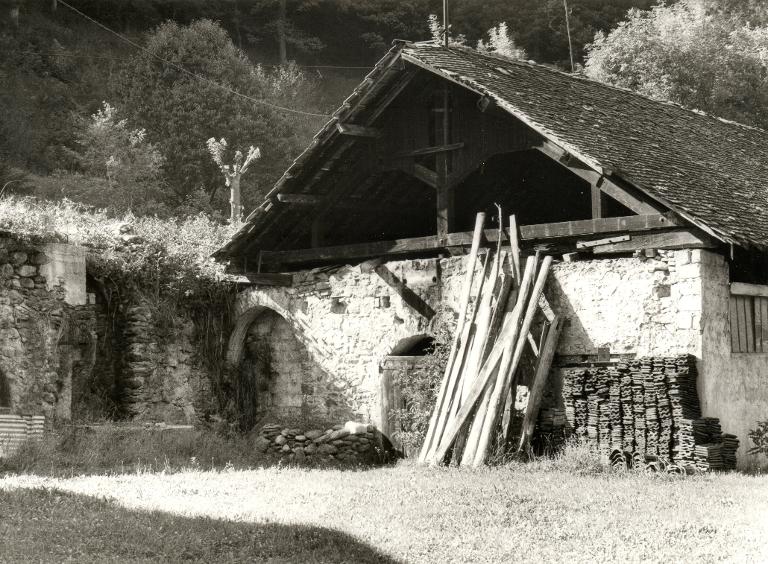 Vue de l'ancienne taillanderie de l'Ourcière