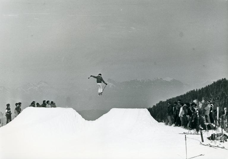 Ski acrobatique : saut