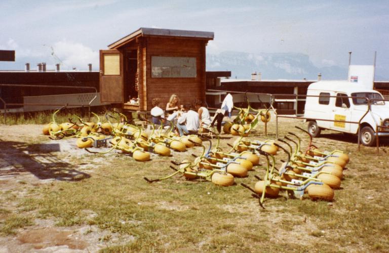 Trottin'herbes entreposées au Collet d'Allevard