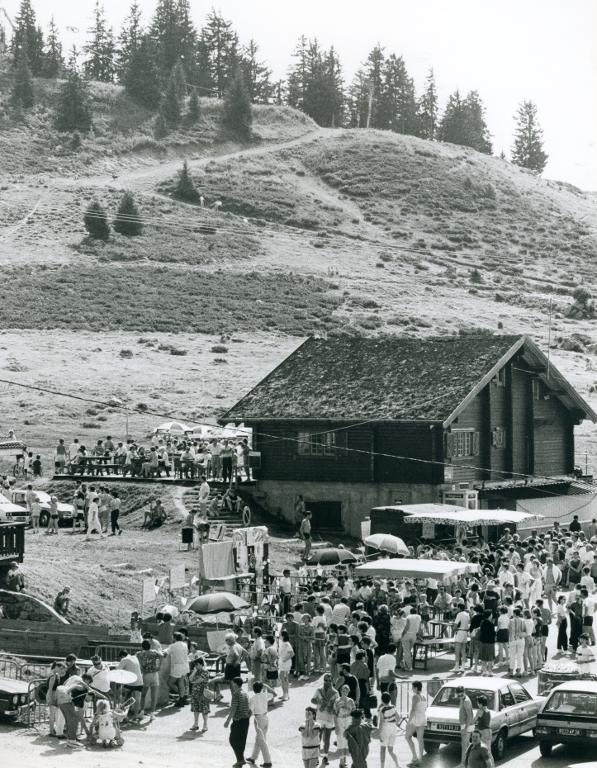 Vue du plateau du Super Collet en été