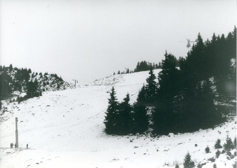 Chantier du télésiège de Grand-Paul