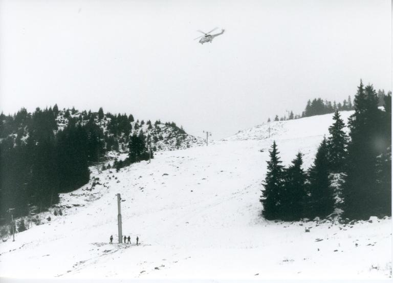 Chantier du télésiège de Grand-Paul