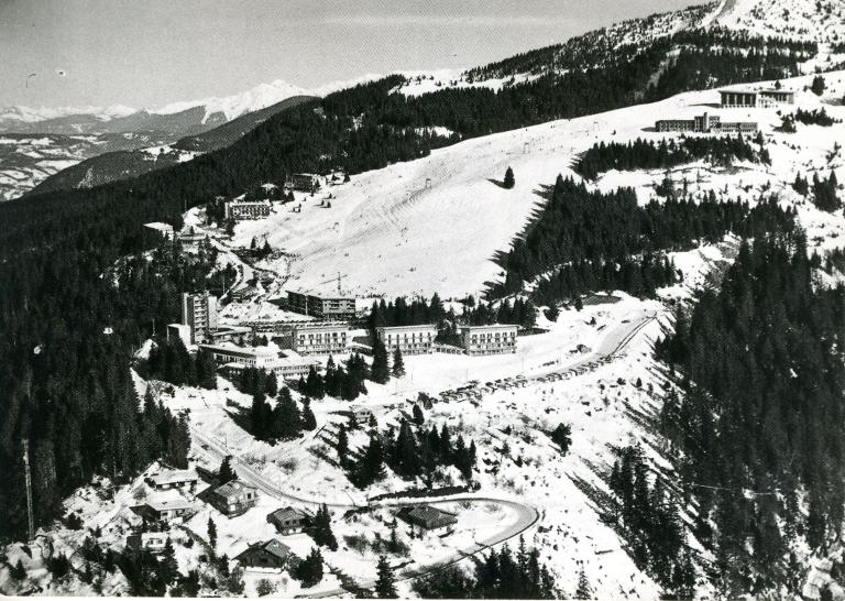 Vue générale du Collet d'Allevard