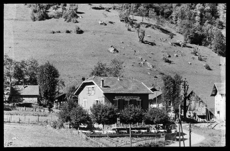 Fond-de-France, vue du Chalet-Hôtel du Massif des Sept-Laux