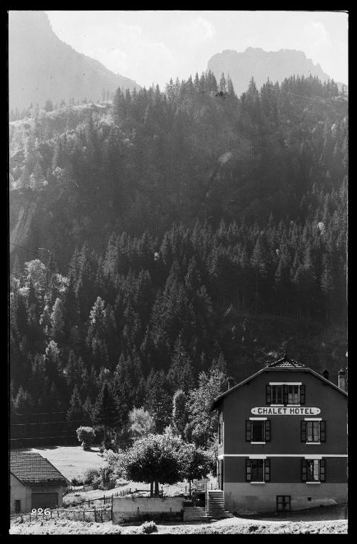 Fond-de-France, vue du Chalet-Hôtel du Massif des Sept-Laux