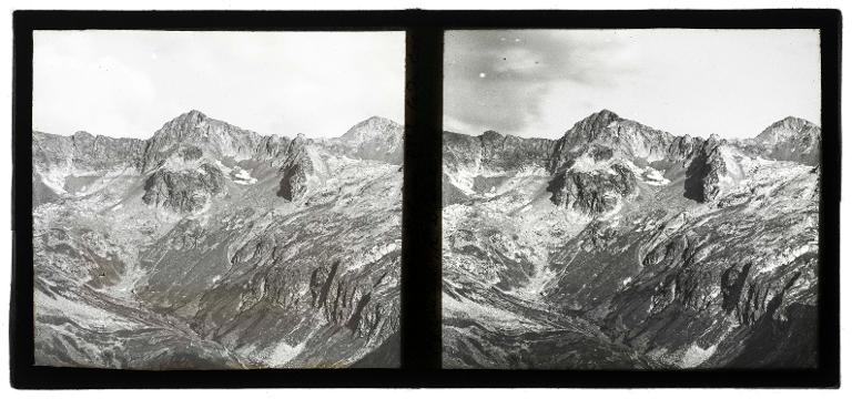 Le Massif des Sept-Laux vu depuis la Croix de Pichoux