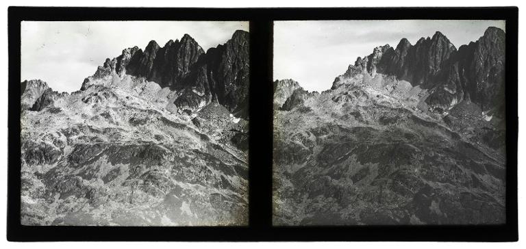Le Massif des Sept-Laux vu depuis la Croix de Pichoux