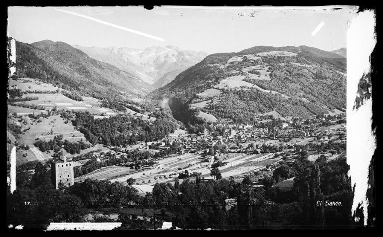 Vue générale d'Allevard