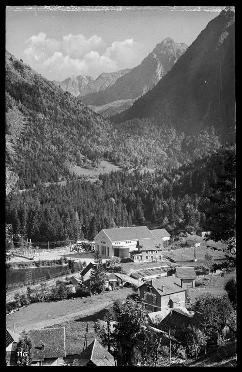 La Ferrière, Vue de la centrale de Fond de France et de Combe Madame