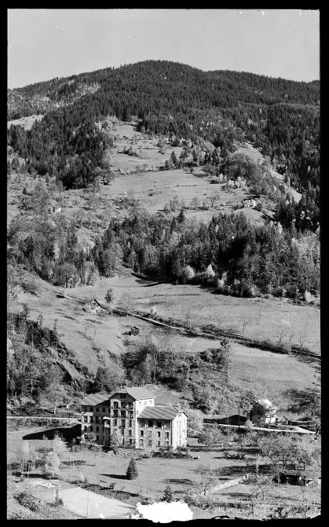 Vue de l'hôtel Le Pic de la Belle étoile à Pinsot
