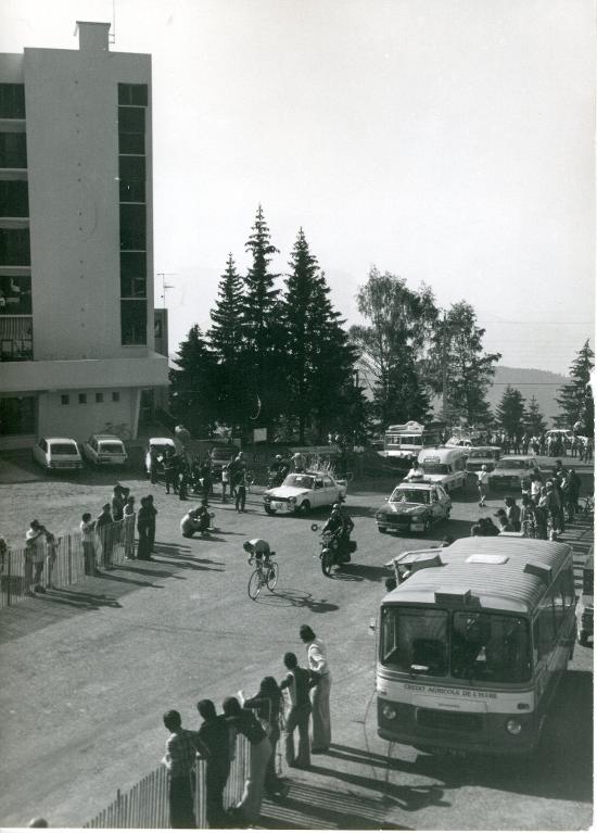 Arrivée du Critérium du Dauphné Libéré au Collet d'Allevard