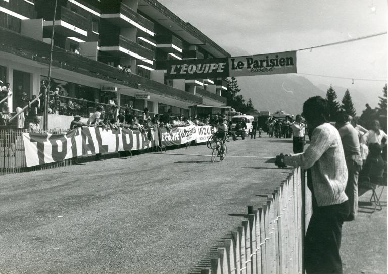 Arrivée du Critérium du Dauphiné Libéré au Collet d'Allevard