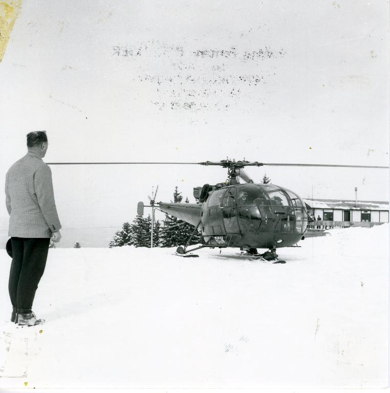 Arrivée de la flamme olympique au Collet d'Allevard