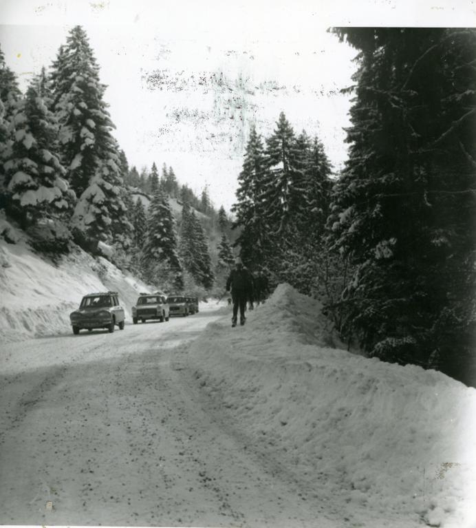 Transport de la flamme olympique du Collet jusqu'à Allevard