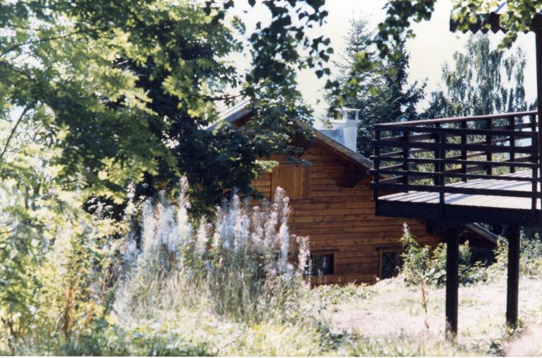 Vue d'une maison au Collet