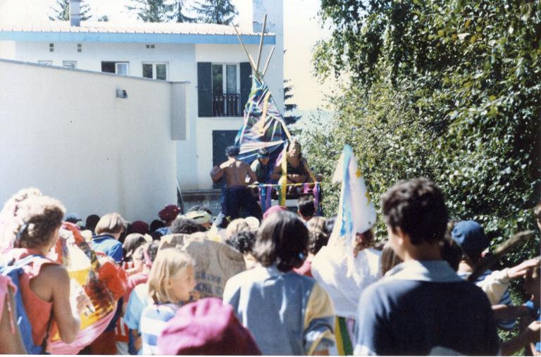 Fête au centre de vacances de Montreuil