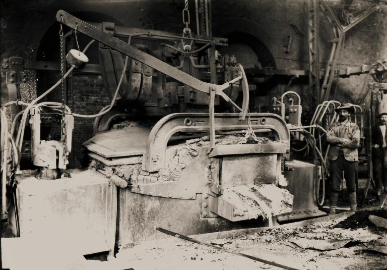 Usine de la Gorge, vue du four à arc électrique, dit 