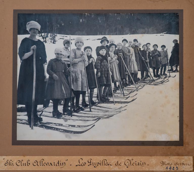 Ski club Allevardin. Les pupilles de Gleizin