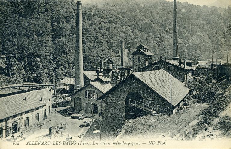 Vue de l'usine de la Gorge