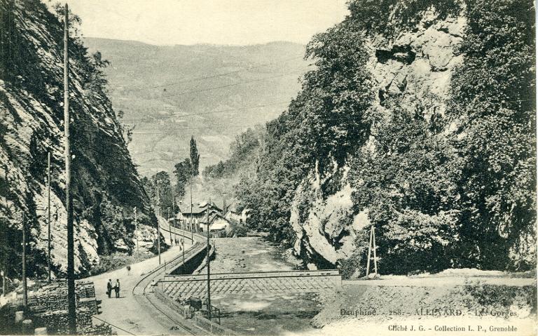 Allevard, les gorges